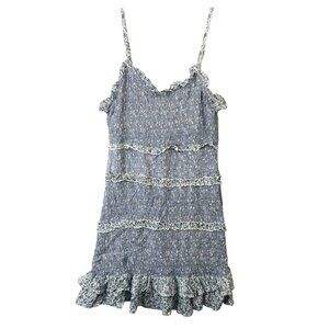 New Sim & Sam Girls Size Medium Spaghetti Strap Floral Dress NWT